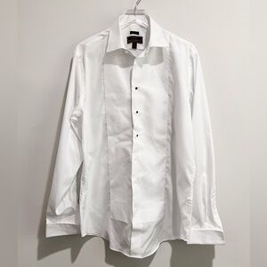 JOS.A.BANK Reserve Tailored Fit Egyptian Cotton Collar Dress Shirt Size 16.5-37✨